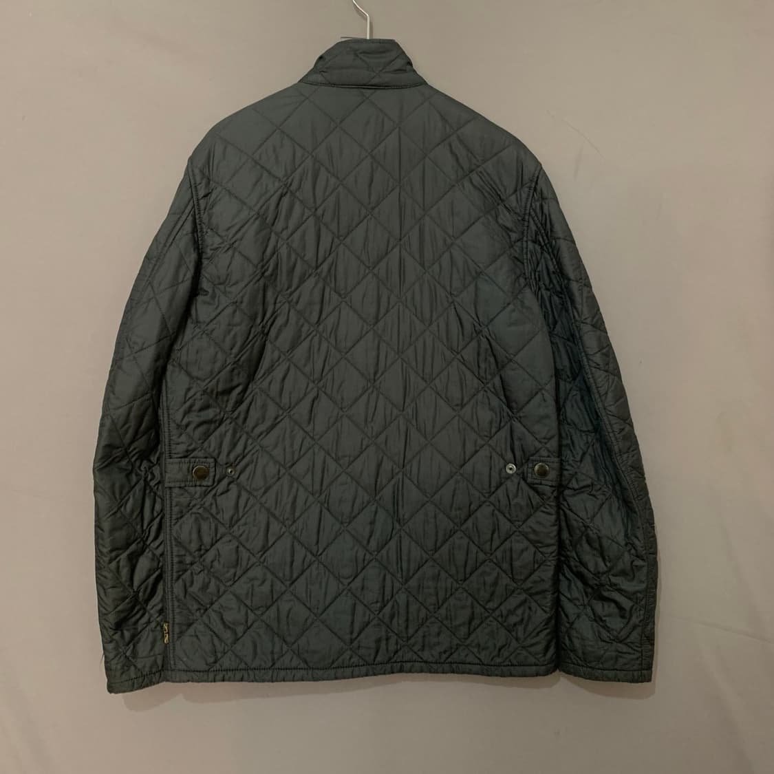 S BARBOUR 바버 X 랜드로버 네이비 퀼팅 패딩 자켓 상품이미지2