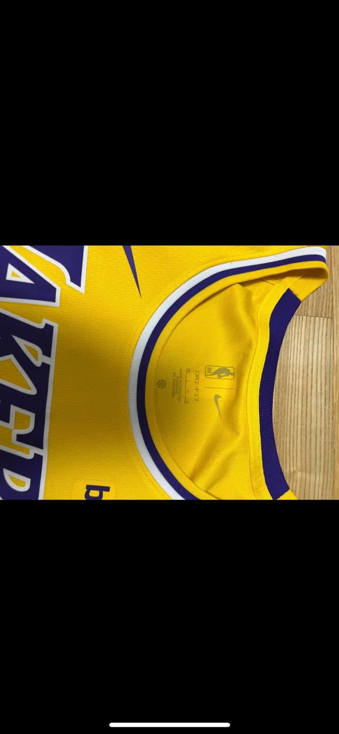 NBA 르브론 제임스 레이커스 져지 L 상품이미지3