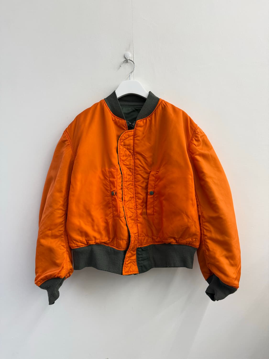 XL)알파인더스트리 리버시블 ma-1 플라이트 자켓 상품이미지7