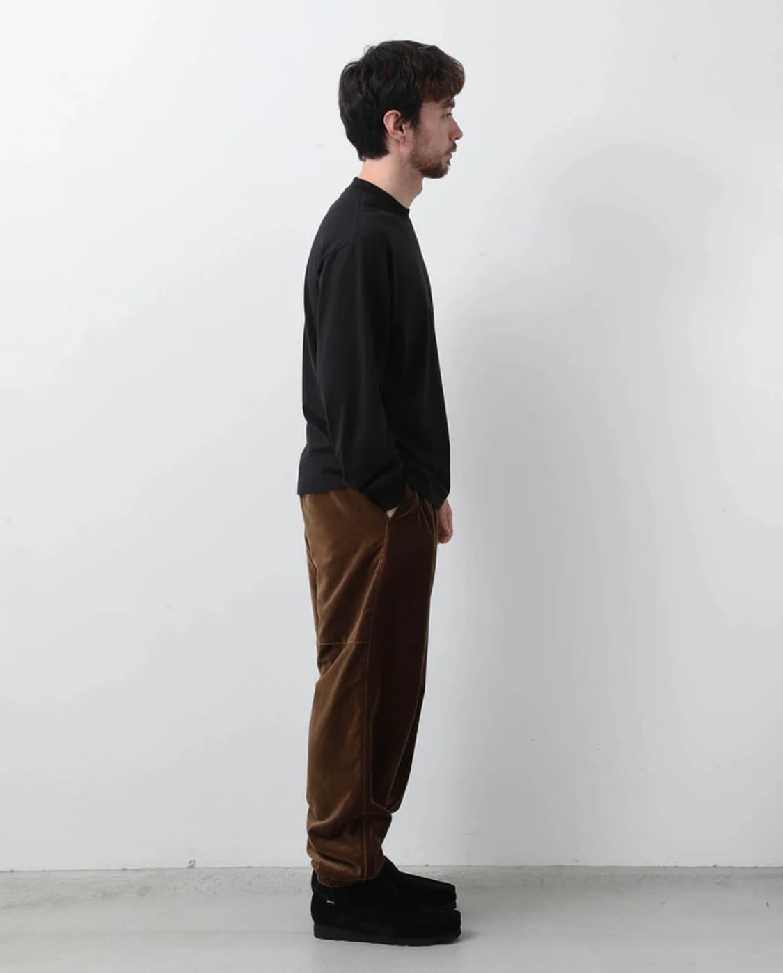 [새상품/4사이즈] 캡틴선샤인 코튼 벨벳 트랙팬츠 상품이미지3