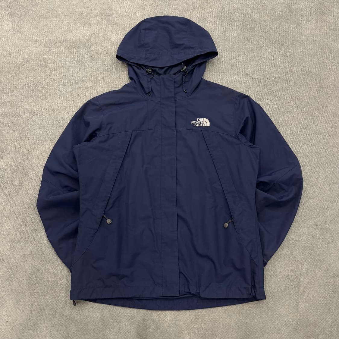 L 노스페이스 네이비 바람막이 후드 자켓 상품이미지1