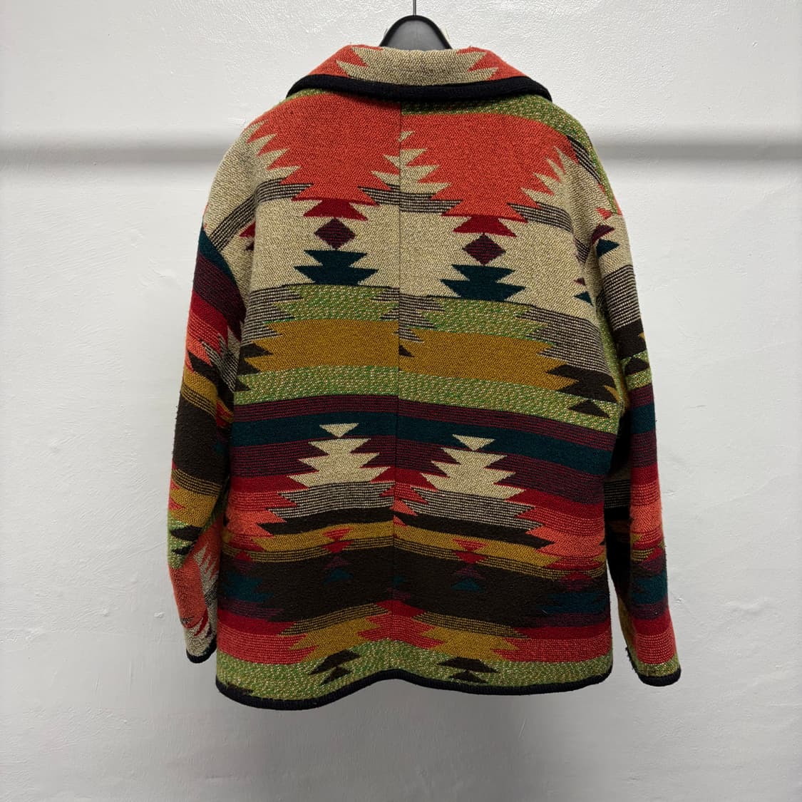 빈티지 치마요 패턴 자켓 상품이미지2