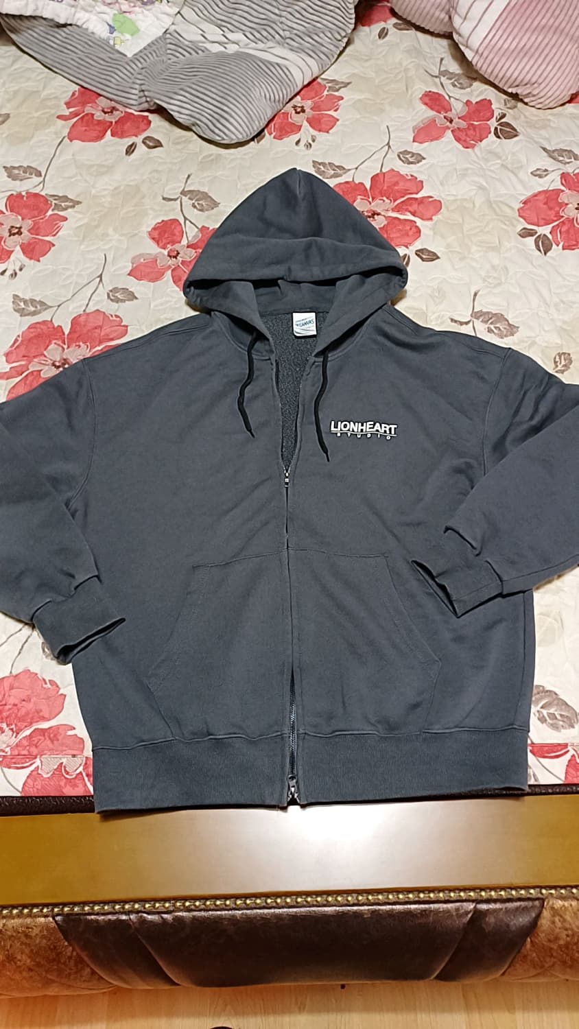 라이온하트 스튜디오 오버핏후드집업 XL 가슴64 기장73 상품이미지1