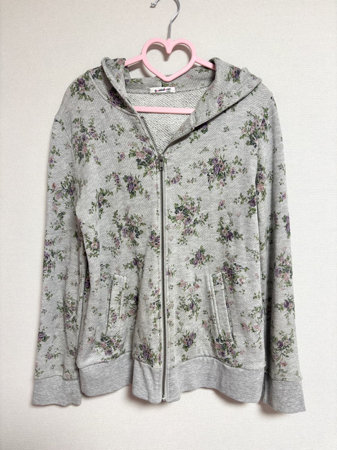 빈티지 잔꽃 플로럴 후드집업 상품이미지1