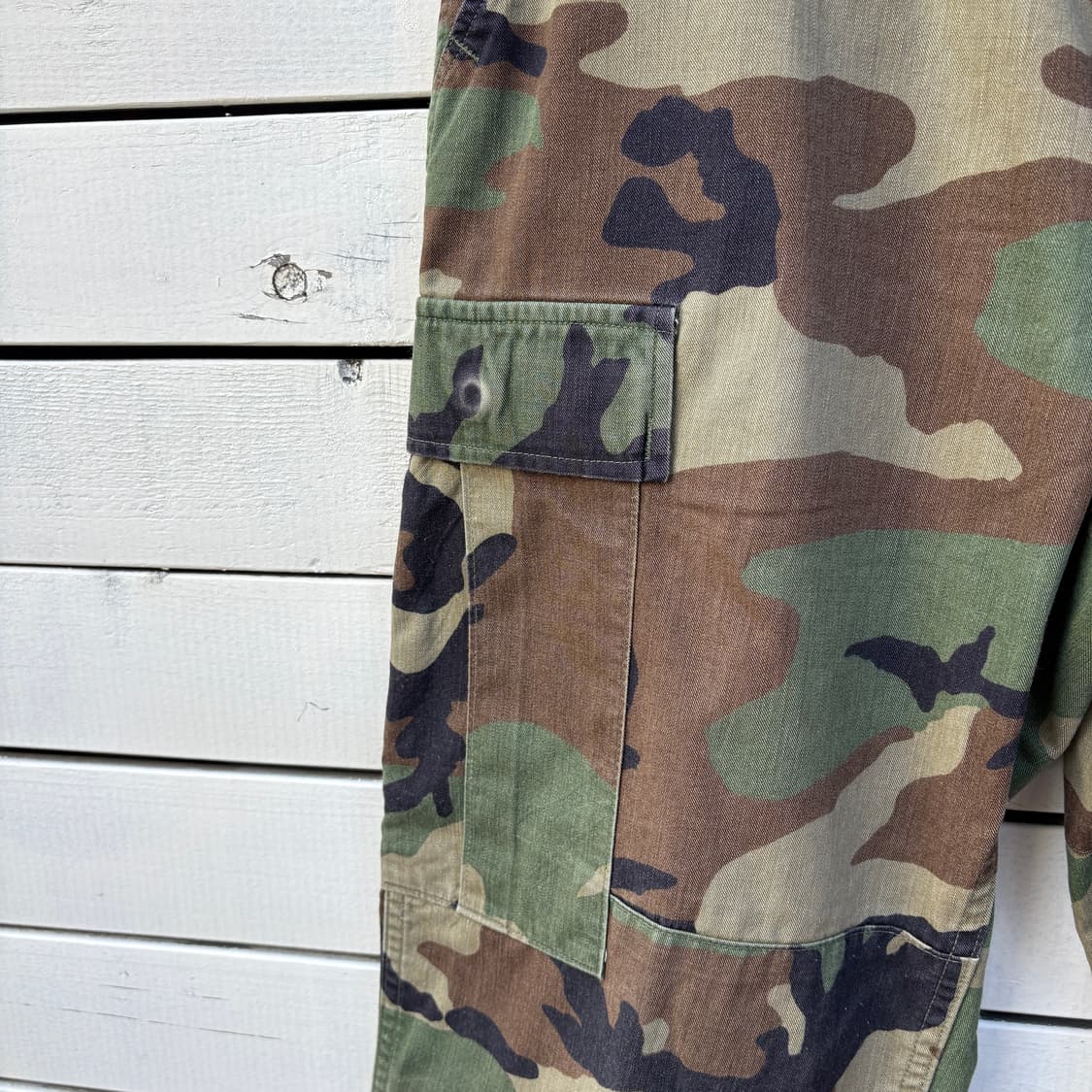 Vintage 90s 오리지널 미군 우드랜드 BDU 팬츠 상품이미지3