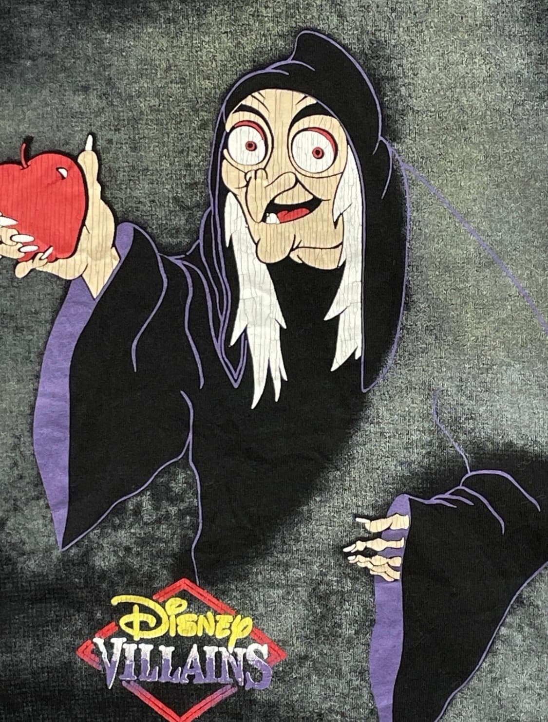 90s 빈티지 디즈니 백설공주 마녀 빌런 티셔츠 상품이미지3