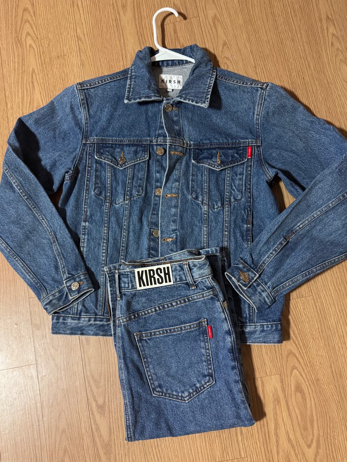 키르시 2017 데님 셋업 상품이미지1