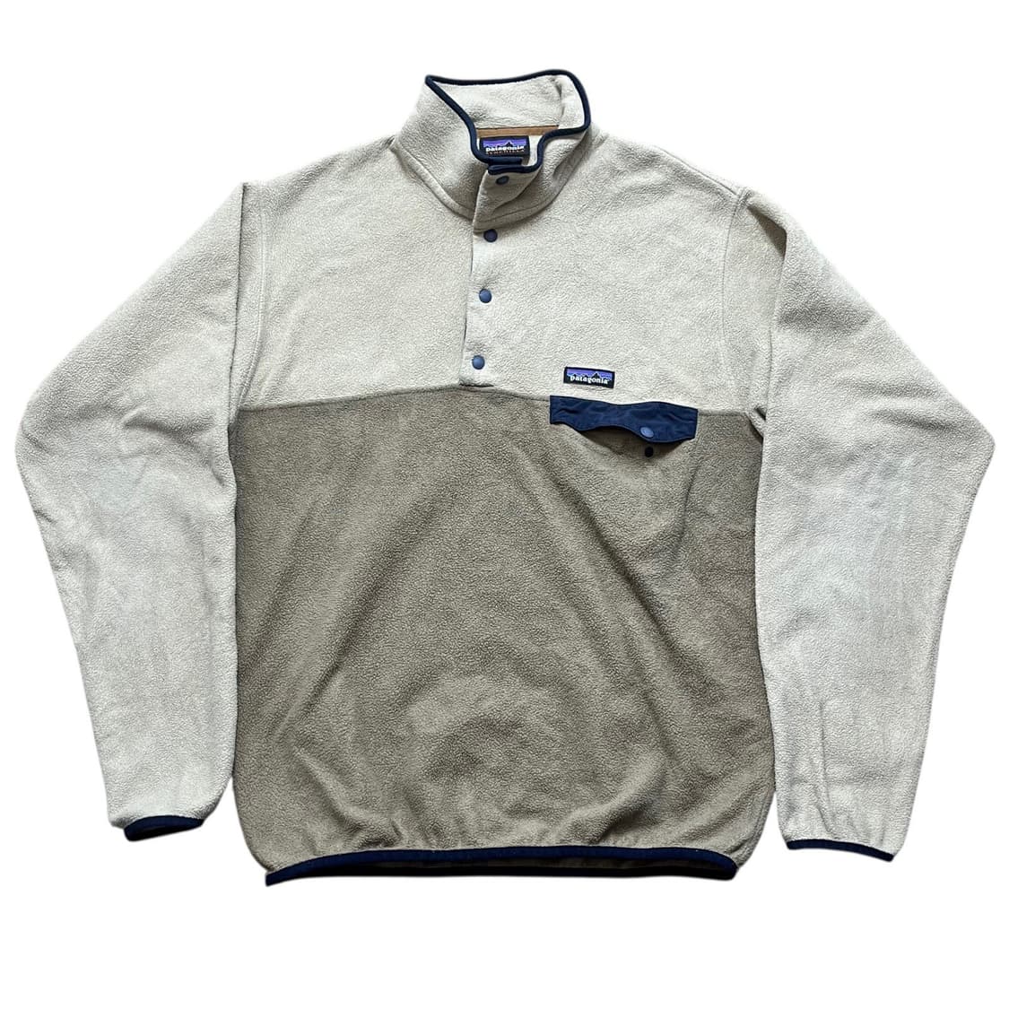 10s 파타고니아 신칠라 스냅-T 베이지/카키 상품이미지1
