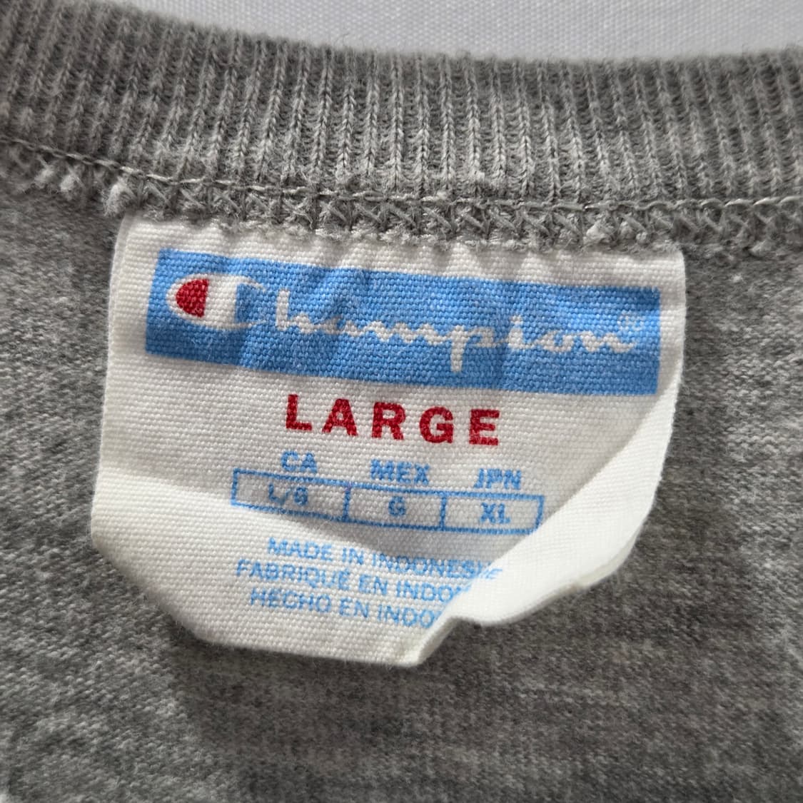 챔피온 자수 빅로고 롱슬리브 L 상품이미지3