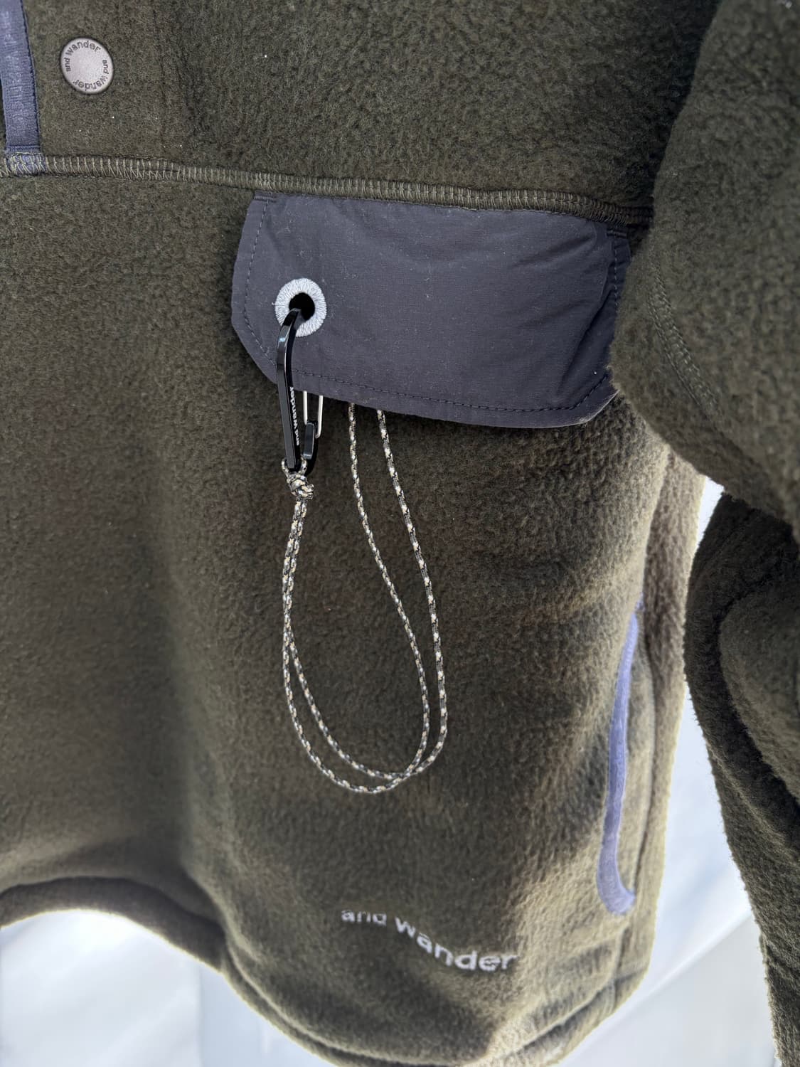 앤드원더 울 후리스 ws 상품이미지5