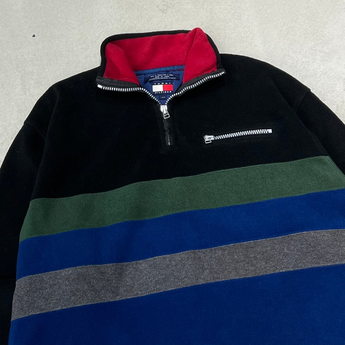 타미힐피거 플리스 반집업 s10341 상품이미지3