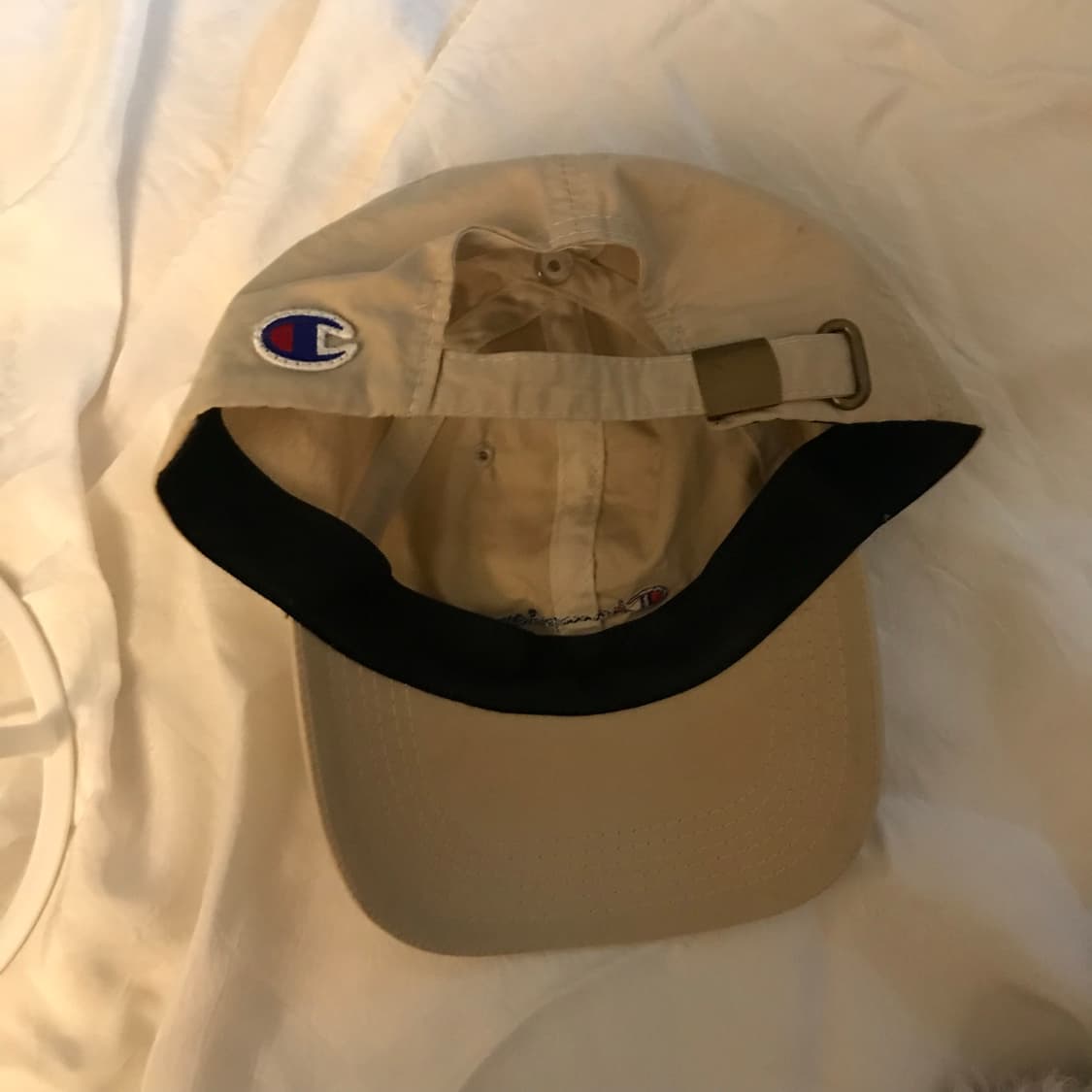 Champion 챔피온 베이지 볼캡 상품이미지2