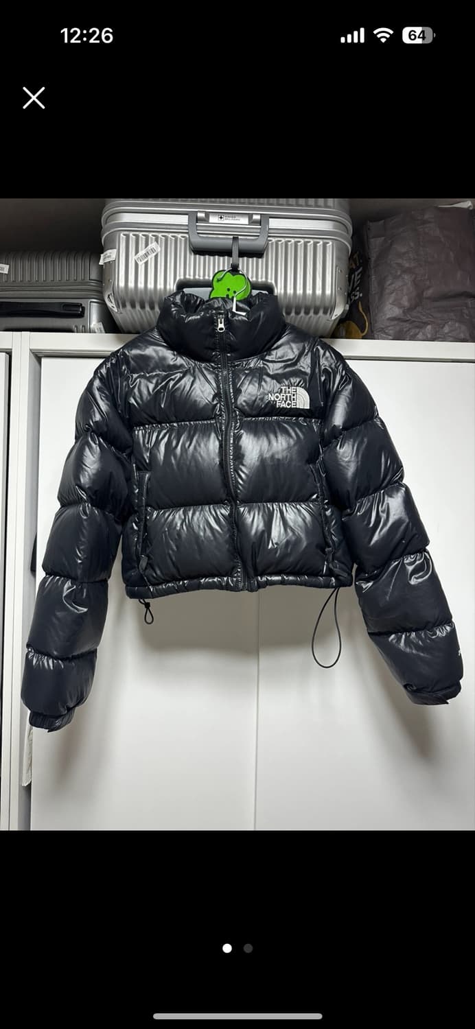 노스페이스 크롭 눕시 패딩 상품이미지1