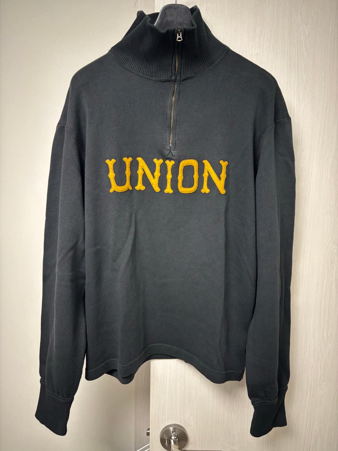 RRL union applique half zip knit (L) 상품이미지3