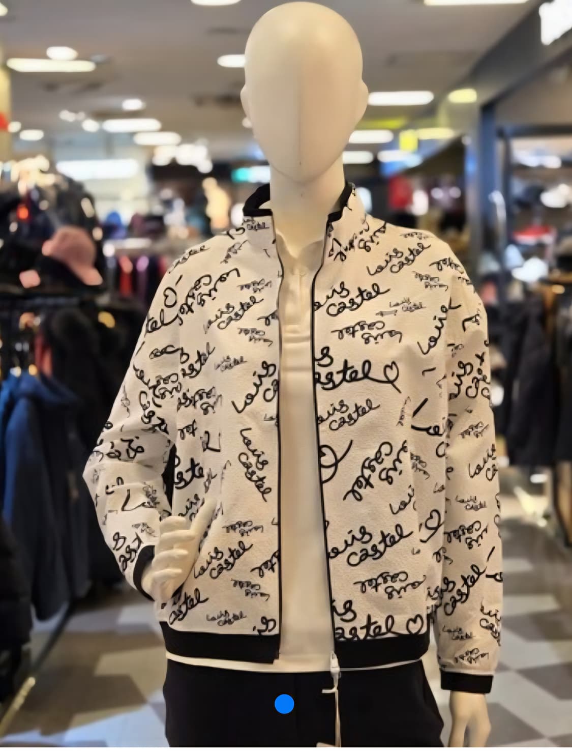 루이까스텔 시어서커 블루종 자켓 상품이미지2