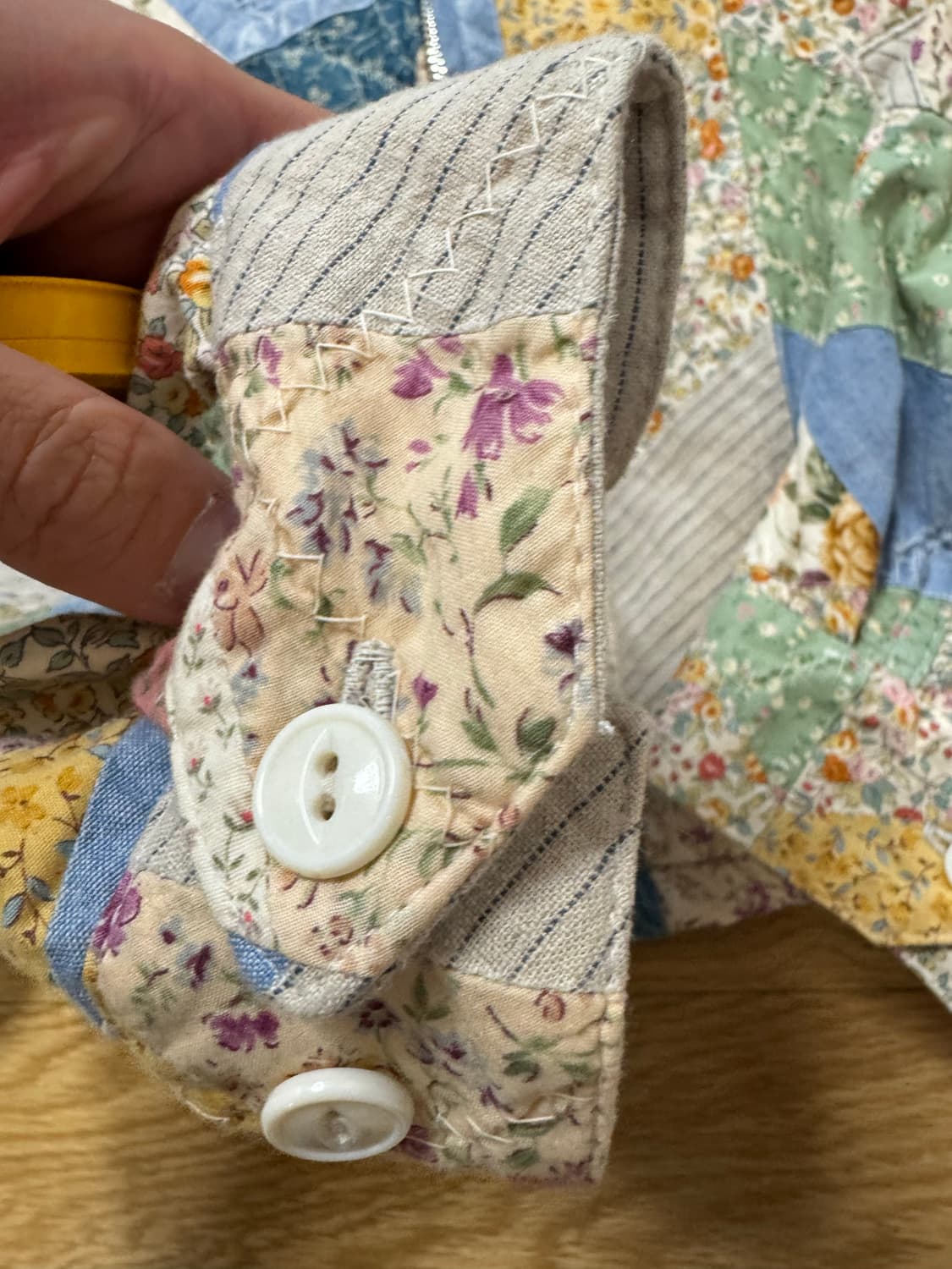 캐피탈 야바네 퀼트 패치워크자켓 3사이즈 새상품 상품이미지2