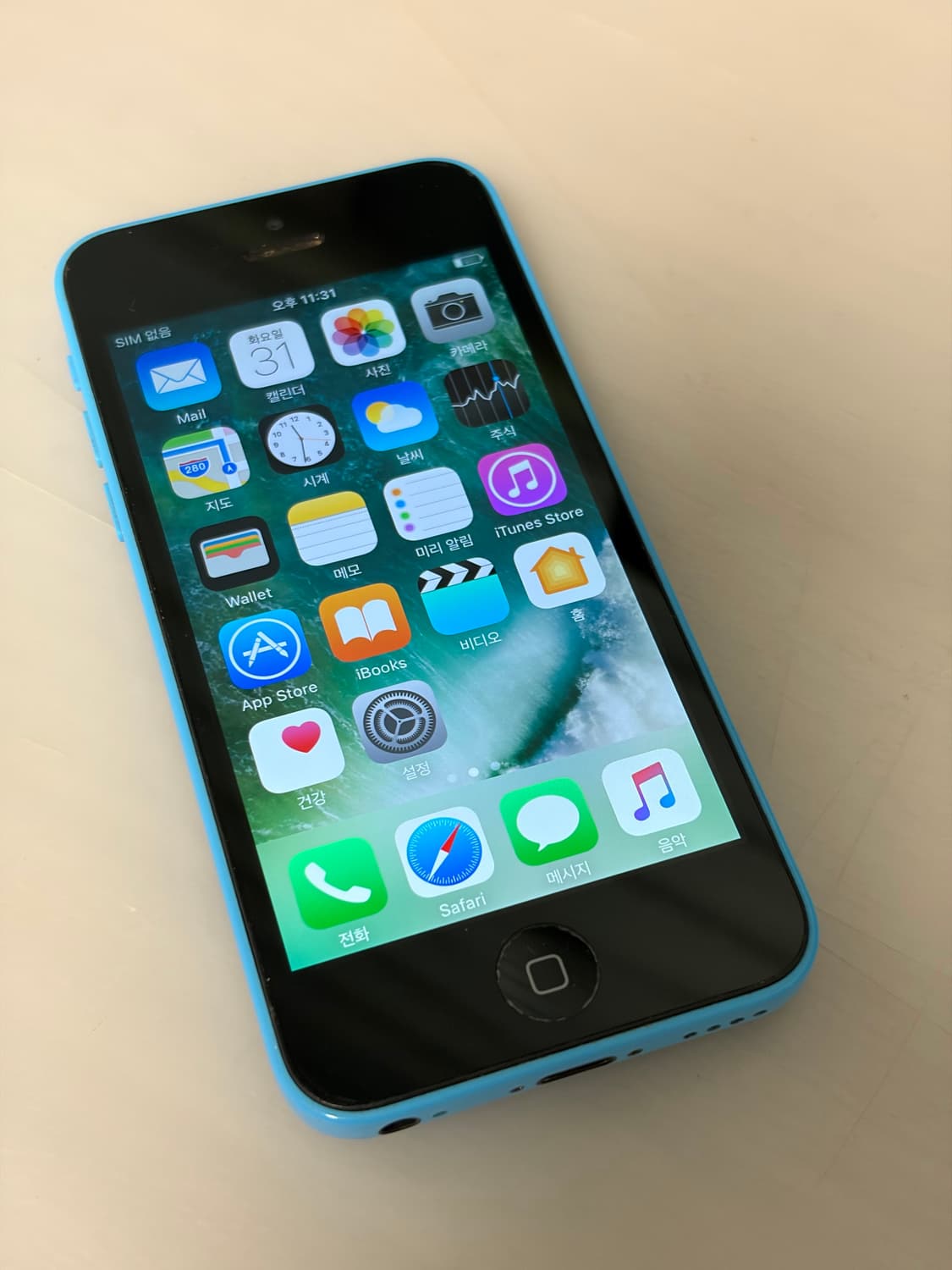 아이폰 5c 블루 16기가 #6690 상품이미지1