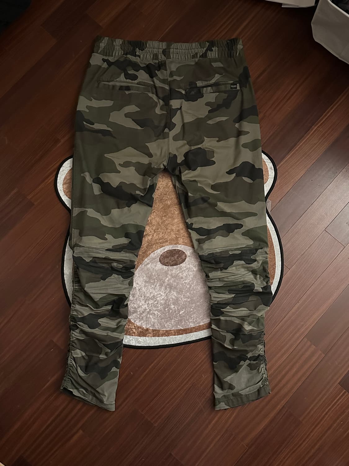 릭 오웬스 핏 링클 카모 팬츠 상품이미지2