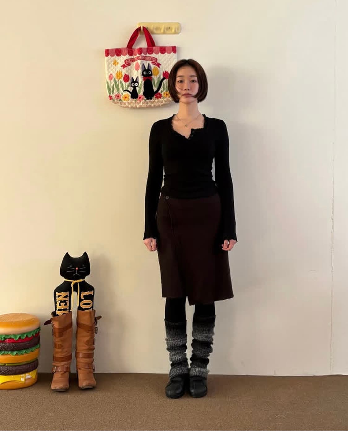 쉬이즈큐트 니트티셔츠 상품이미지1