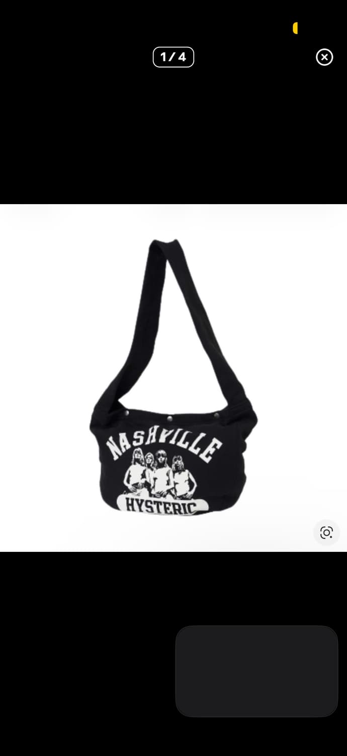 히스테릭글래머 스웨트 크로스백 상품이미지1