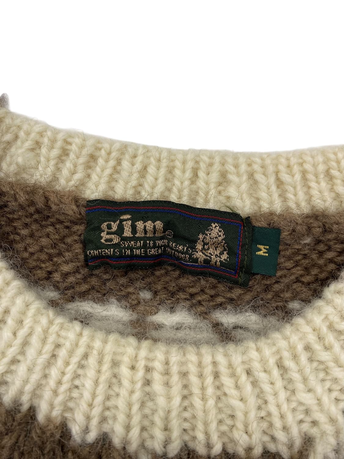 90's Gim 썬더버드 울 스웨터  상품이미지6