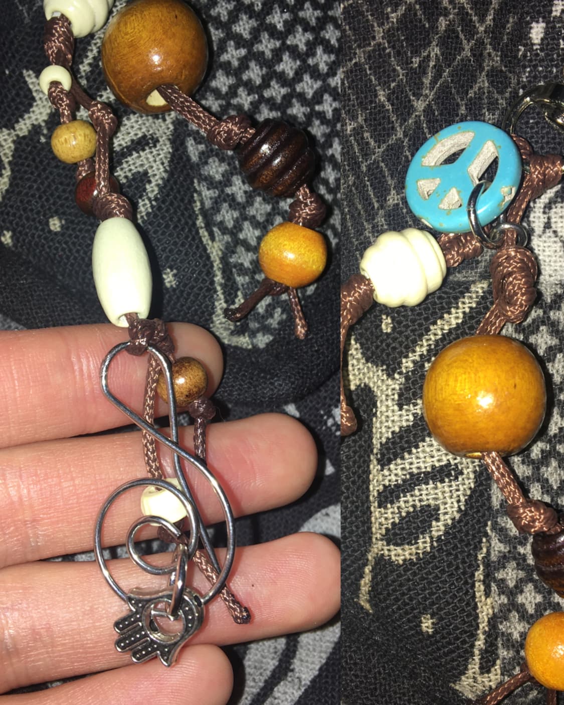 Ethnic handmade keyring 상품이미지2