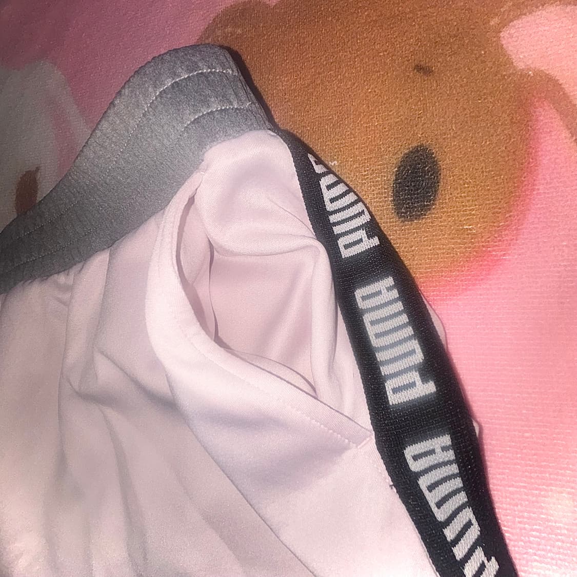 퓨마 스포티 갸루 딸기우유 져지 스커트 상품이미지2