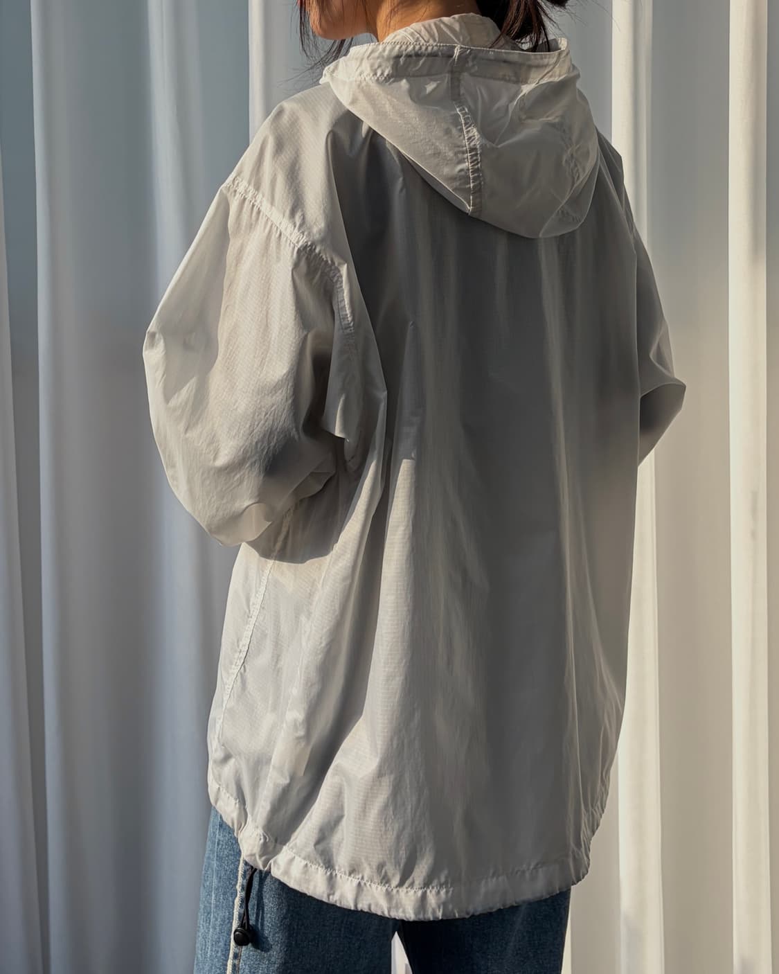 [M-L]컬럼비아 JPN 90s 패커블 하프집업 바람막이 상품이미지2