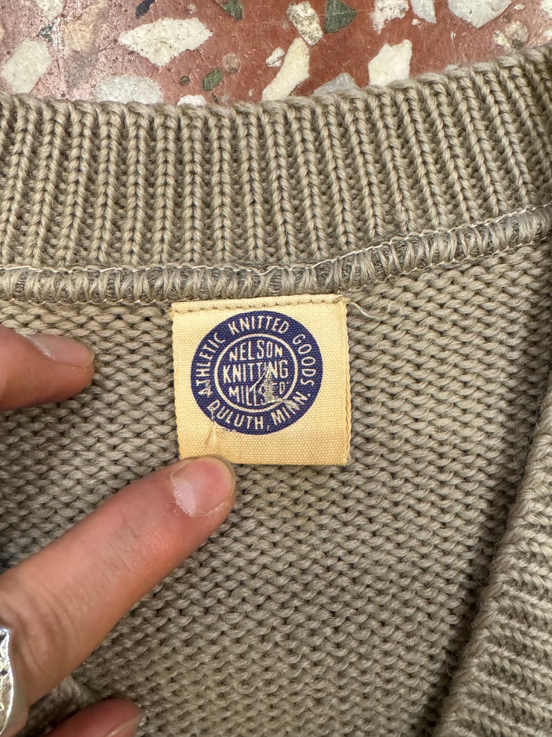 60s GAA 레터맨 스웨터 (42) 상품이미지3