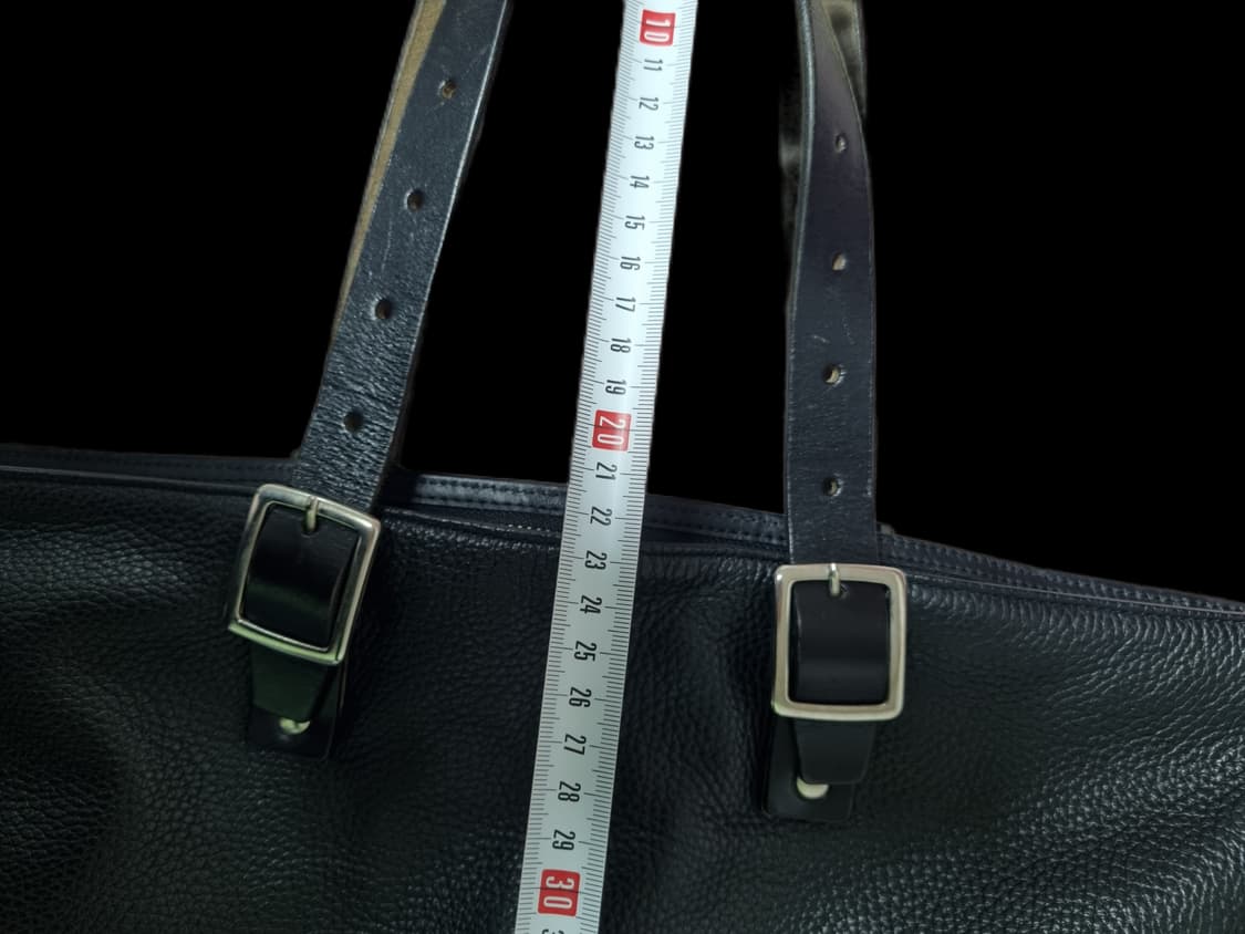 에디파이스 에디피스 EDIFICE 가죽 토트백 블랙 상품이미지5