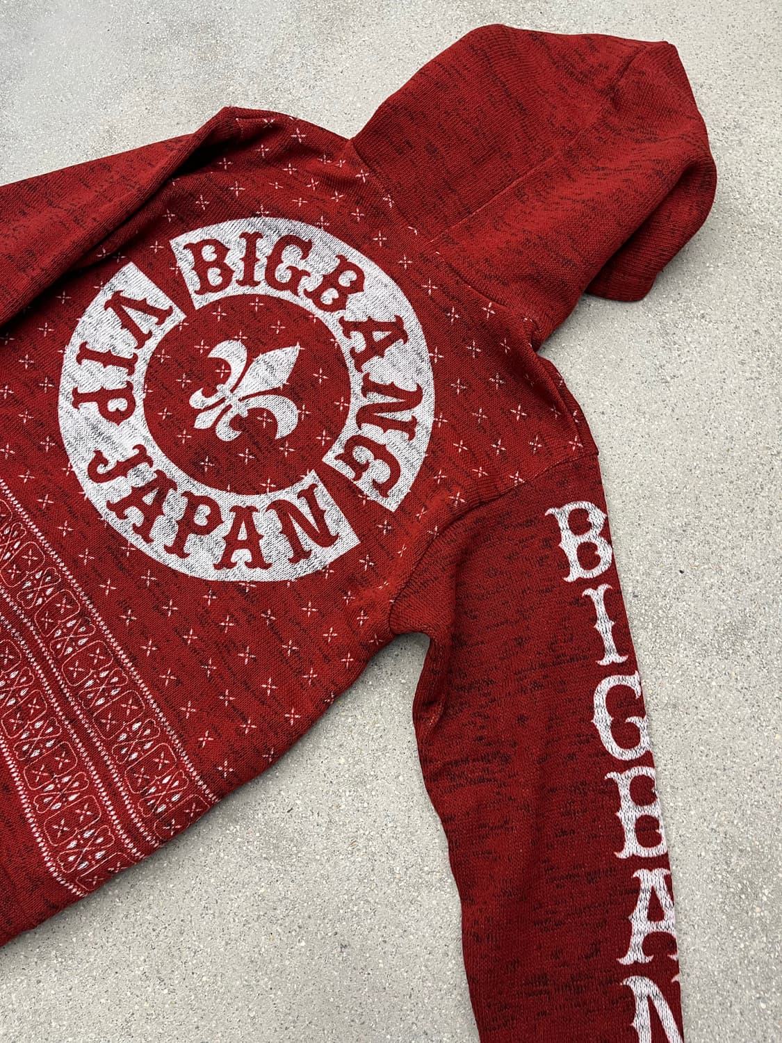 BIGBANG VIP JAPAN 후드 니트 집업 상품이미지5