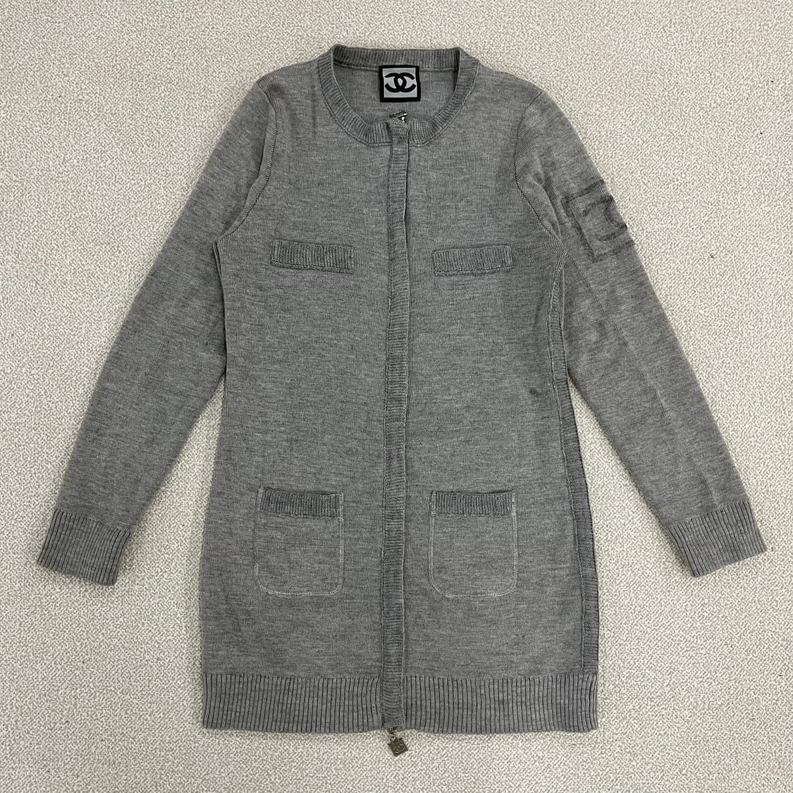 [42] 최고급 여성 울 집업 니트 가디건 0114M1 상품이미지1