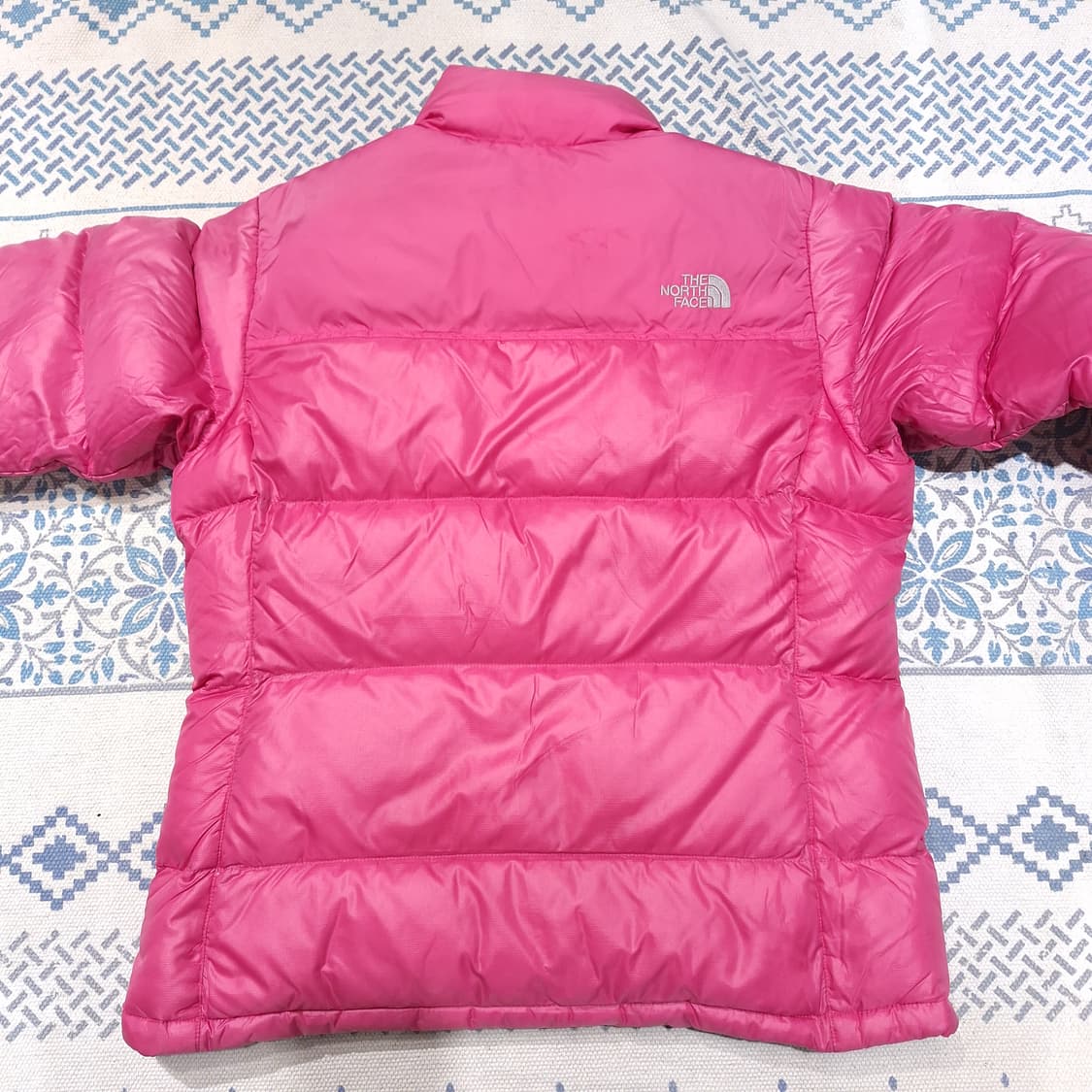 노스페이스 핑크 톤톤 눕시 700 구스다운 거위털 패딩 점퍼 L 상품이미지10