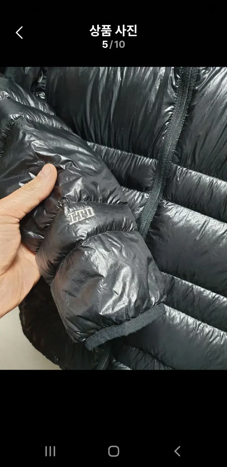 [남100] 노스페이스 써밋 퍼텍스퀸텀 초경량패딩900 상품이미지5
