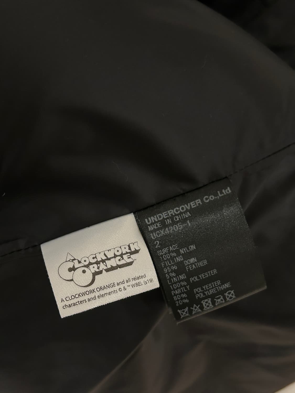 Undercover Clockwork Orange Down Jacket 상품이미지5