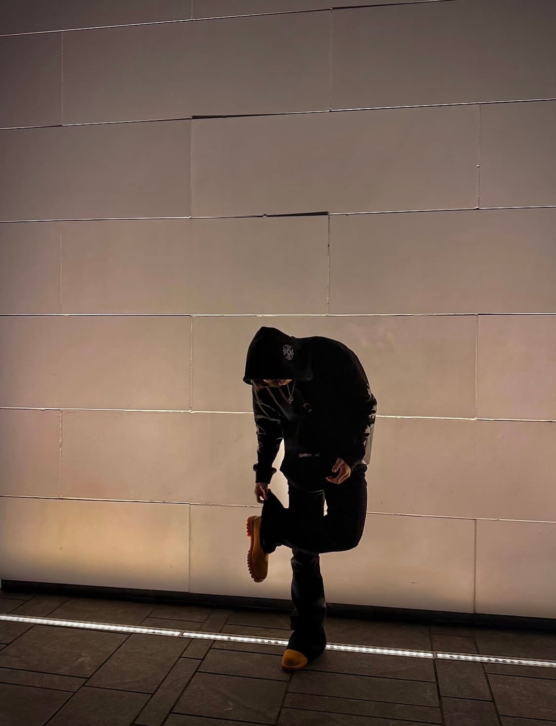 크롬하츠 드레이크 러버보이 후드 블랙 상품이미지4