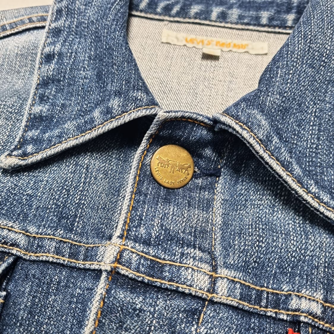 00S LEVIS RED TAB 슬림핏 데님자켓 - M 상품이미지4