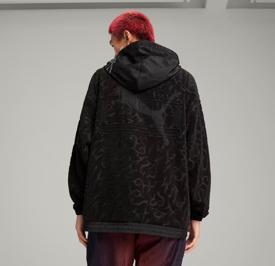 S) 푸마 x 에리즈 후드 맨투맨 스웻 후드티 푸마 블랙 aries 상품이미지3