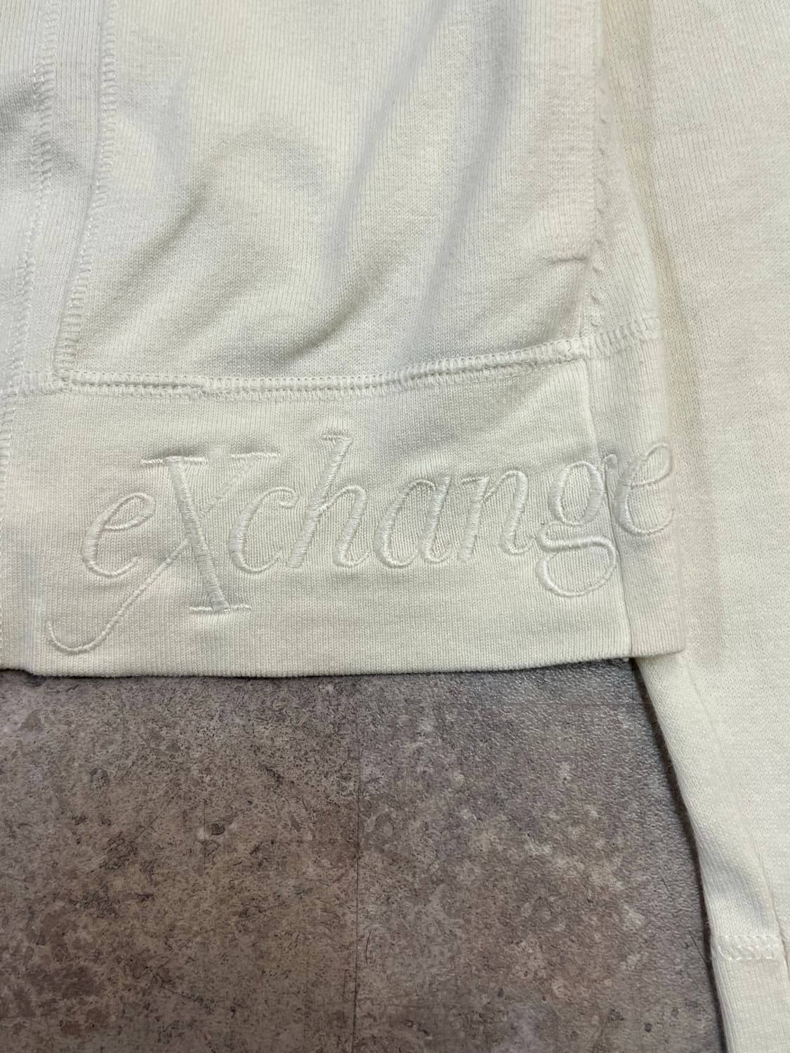 아르마니 익스체인지 트랙 자켓 아이보리 M #csz2186 상품이미지7