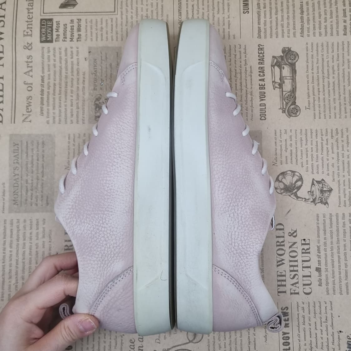 에코 소프트 레더 여성스니커즈235 상품이미지5