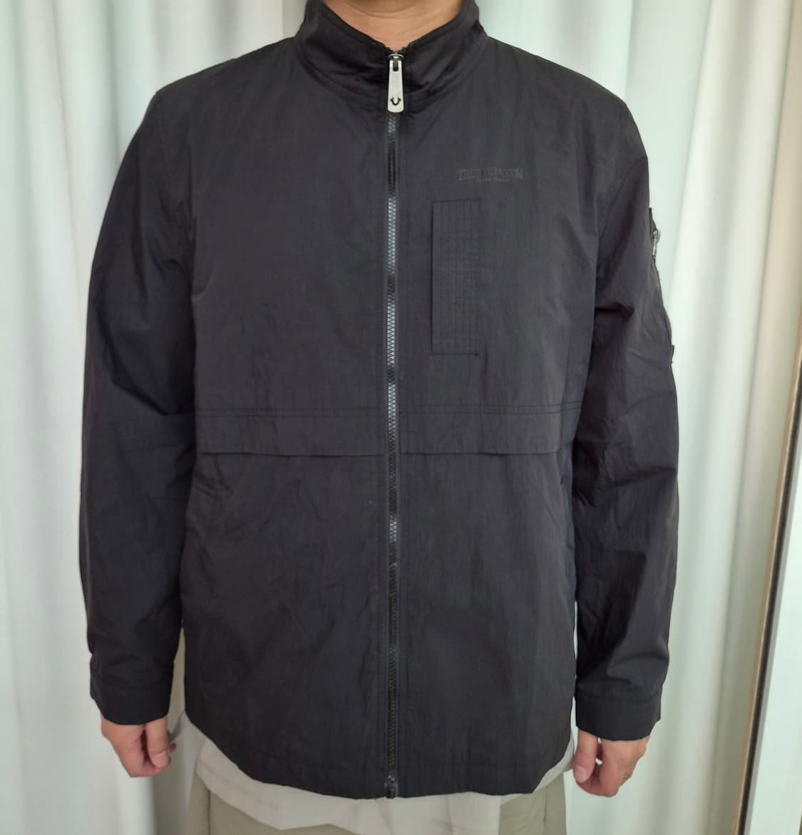 트루릴리젼 남성 바람막이자켓 블랙 105(XL) 상품이미지3