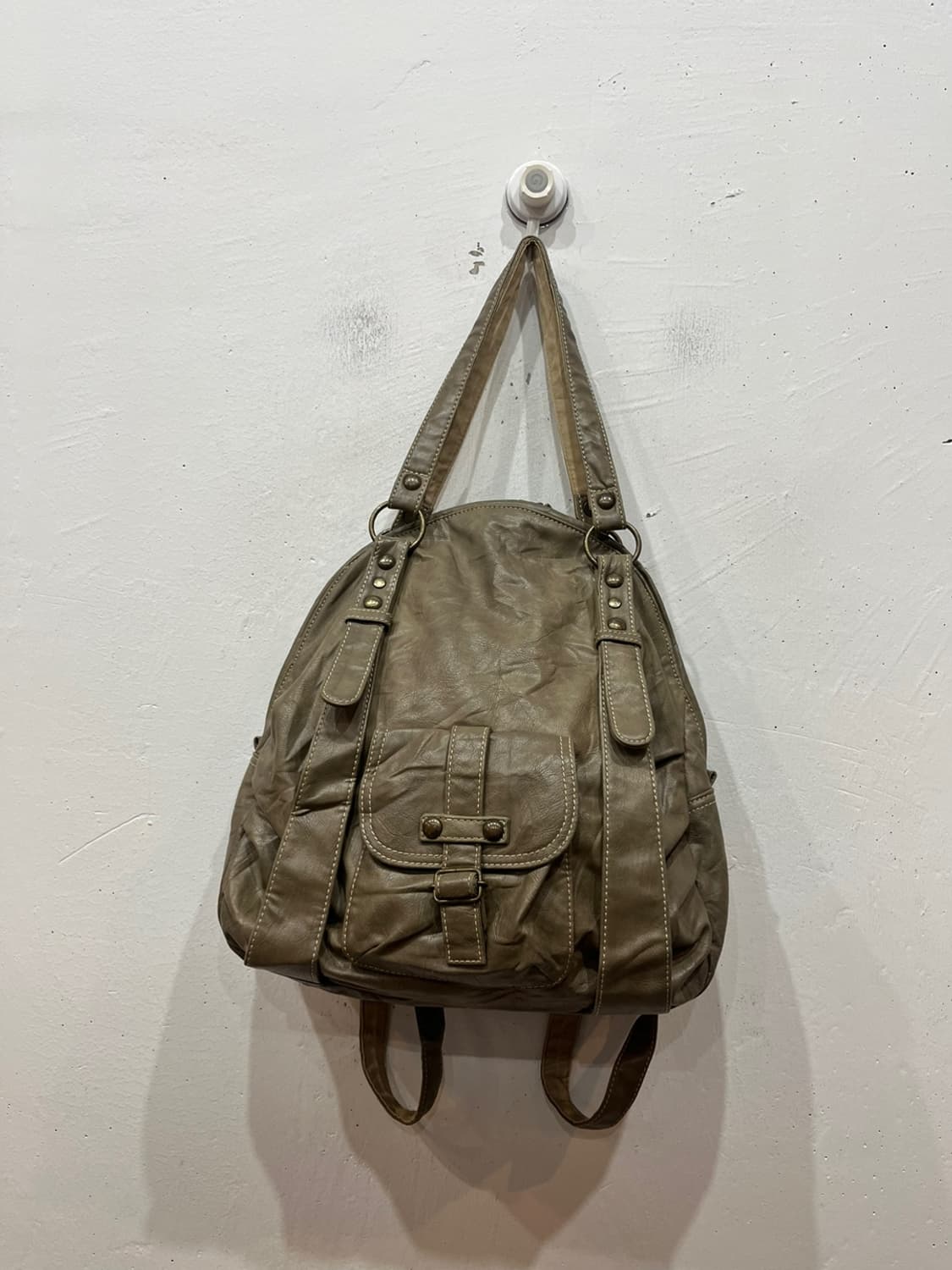 일본빈티지 레더 숄더백 백팩 상품이미지1