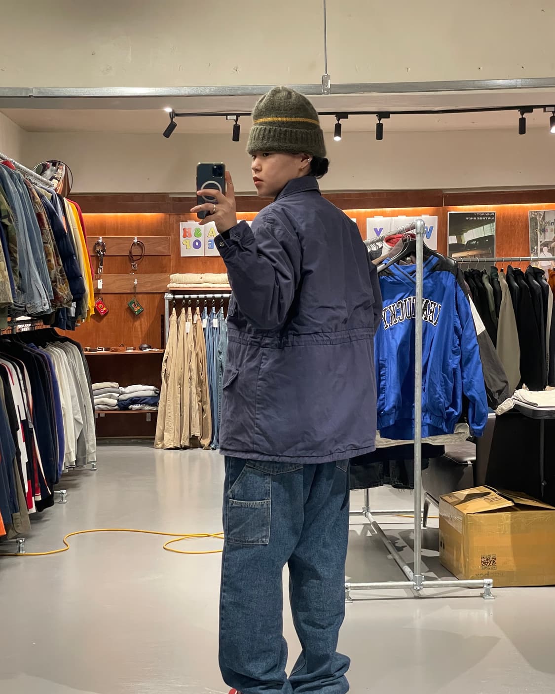 빈티지 워크웨어 야상 필드 자켓 상품이미지2