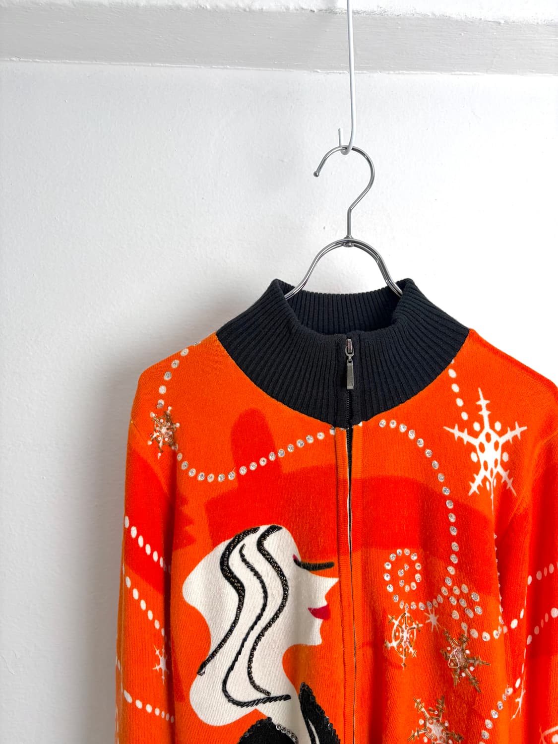 쿠스토 바르셀로나 니트 집업 상품이미지2