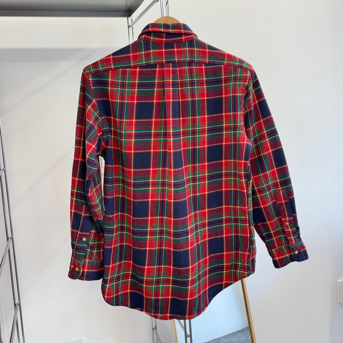 랄프로렌 폴로 체크 플란넬 셔츠 (M)  상품이미지4