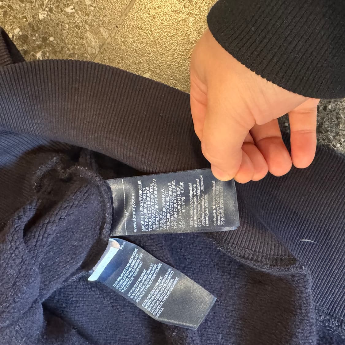 타미후드티 XL 상품이미지5