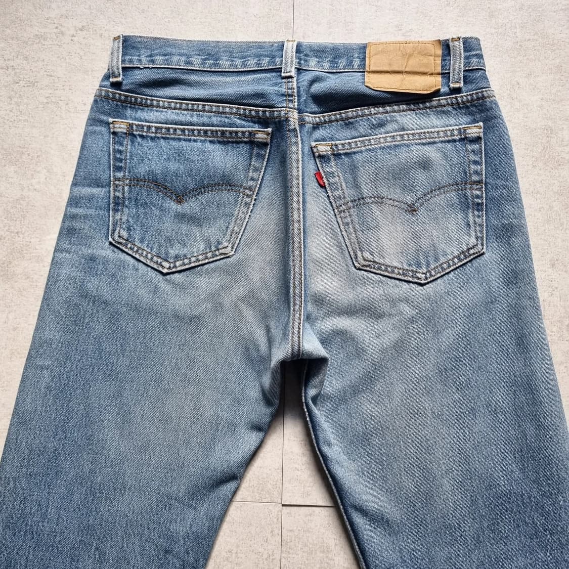 90s USA Levis 501 Red Font 31/32 상품이미지7