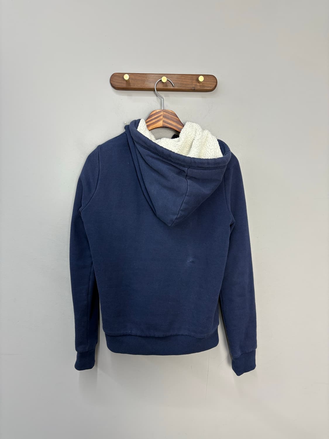 아디다스 네이비 삼선로고 후드집업 A3185 상품이미지4