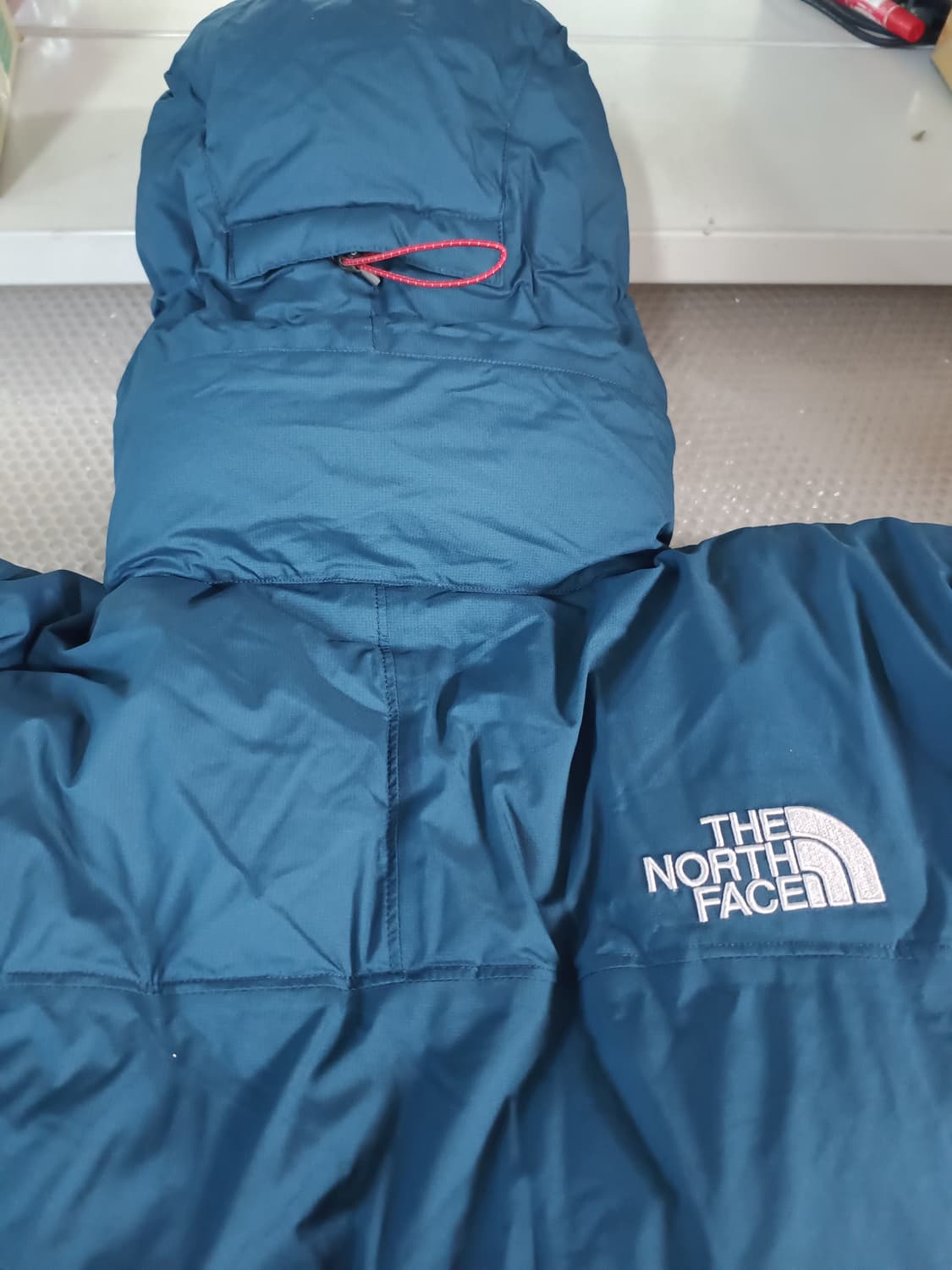 노스페이스 히말라야 더스크블루 목L 해외판 신품 상품이미지3