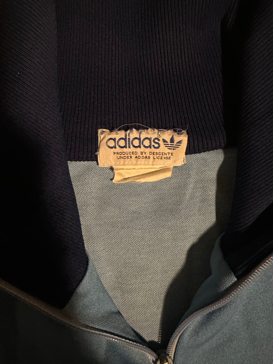 아디다스 서독제 80s 스카이블루 져지 자켓 상품이미지3